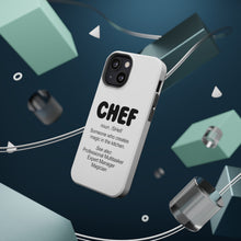 DistinctInk ToughCase for Apple iPhone, Compatible with MagSafe Charging - Chef Definition - Magic in the Kitchen