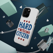 DistinctInk ToughCase for Apple iPhone, Compatible with MagSafe Charging - Hard Twerking Citizen