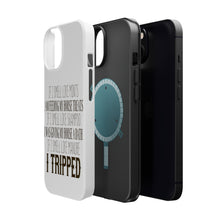 DistinctInk ToughCase for Apple iPhone, Compatible with MagSafe Charging - Smell Like Horse Treats, Shampoo, Manure