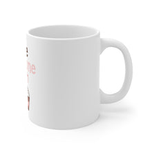 DistinctInk Glossy White Coffee / Tea Mug - Bake Someone Happy