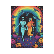 DistinctInk Garden & House Banner Flag with The Enduring Beauty of Writing Design for Halloween  LGBTQ+ Pride