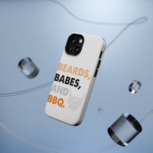 DistinctInk ToughCase for Apple iPhone, Compatible with MagSafe Charging - Beards, Babes And BBQ