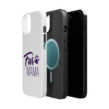 DistinctInk ToughCase for Apple iPhone, Compatible with MagSafe Charging - Fur Mama - Dog Paw