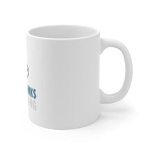 DistinctInk Glossy White Coffee / Tea Mug - Fixing Sinks is Draining - Plumbing