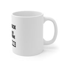 DistinctInk Glossy White Coffee / Tea Mug - Call in Sick, Turn Off Phone, Go Fishing