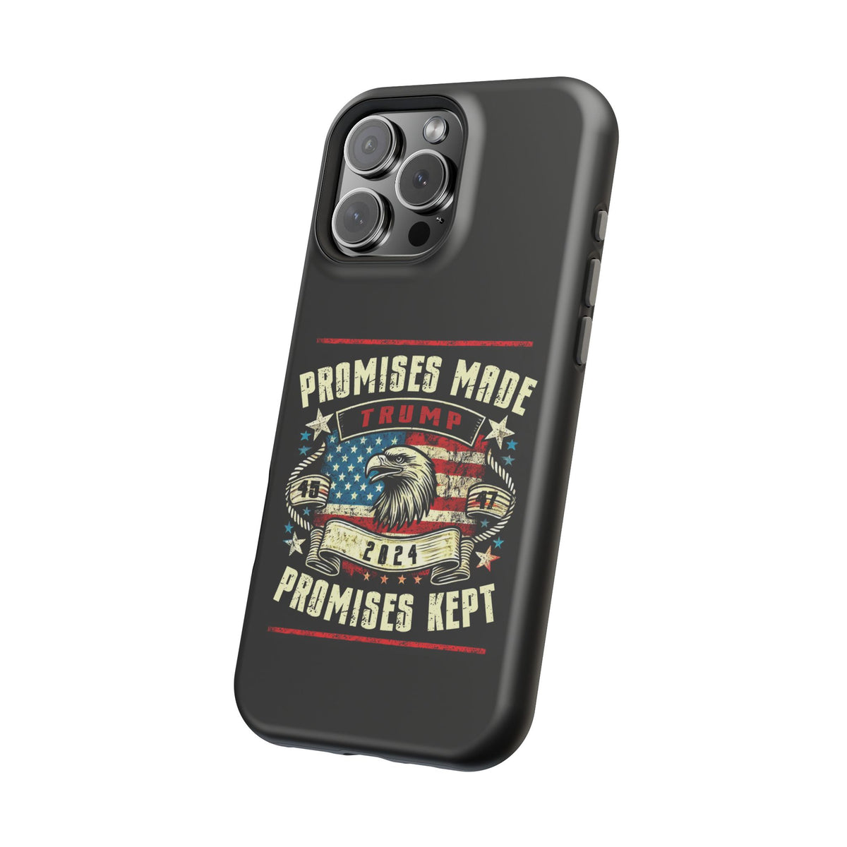 Tough Case for iPhone, Compatible with MagSafe Charging | Trump - Promises Made, Promises Kept | Conservative, view 62