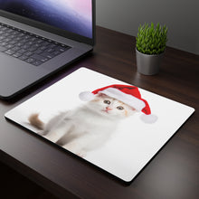 DistinctInk Mouse Pad - 1/4" Foam Rubber - Turkish Van Kitten