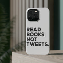 DistinctInk ToughCase for Apple iPhone, Compatible with MagSafe Charging - Read Books, Not Tweets