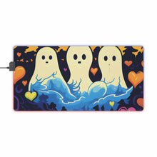 DistinctInk LED Gaming Mouse Pad with A Life Of Adventure Design for Halloween  LGBTQ+ Pride