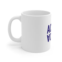 DistinctInk Glossy White Coffee / Tea Mug - Actor (Reflection)