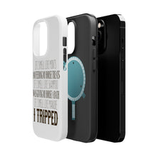 DistinctInk ToughCase for Apple iPhone, Compatible with MagSafe Charging - Smell Like Horse Treats, Shampoo, Manure