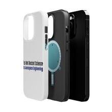 DistinctInk ToughCase for Apple iPhone, Compatible with MagSafe Charging - Not Rocket Scient - Aerospace Engineering