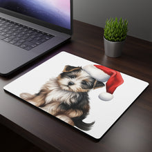 DistinctInk Mouse Pad - 1/4" Foam Rubber - Biewer Terrier Puppy Drawing