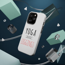 DistinctInk ToughCase for Apple iPhone, Compatible with MagSafe Charging - Yoga and Leggings