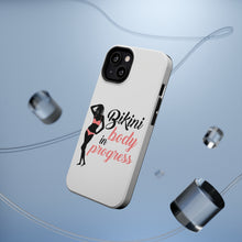 DistinctInk ToughCase for Apple iPhone, Compatible with MagSafe Charging - Bikini Body in Progress