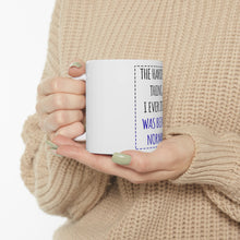 DistinctInk Glossy White Coffee / Tea Mug - The Hardest Thing I Ever Did Was Being Normal