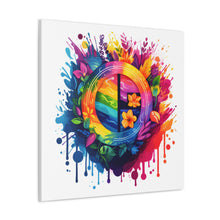 DistinctInk Canvas Wall Art with The Road to Fulfillment for LGBTQ+ Pride