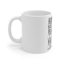DistinctInk Glossy White Coffee / Tea Mug - Build It Tune Race Break Fix Repeat