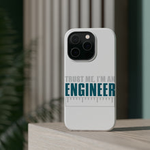 DistinctInk ToughCase for Apple iPhone, Compatible with MagSafe Charging - Trust Me I'm an Engineer