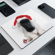 DistinctInk Mouse Pad - 1/4" Foam Rubber - Maltese Puppy