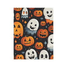 DistinctInk Garden & House Banner Flag with Spooky Halloween Night Design for Halloween
