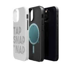 DistinctInk ToughCase for Apple iPhone, Compatible with MagSafe Charging - Tap Snap or Nap