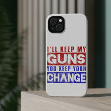 DistinctInk ToughCase for Apple iPhone, Compatible with MagSafe Charging - I'll Keep My Guns, You Keep Your Change