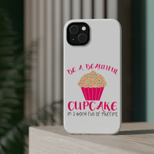 DistinctInk ToughCase for Apple iPhone, Compatible with MagSafe Charging - Be a Beautiful Cupcake in a World of Muffins