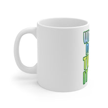 DistinctInk Glossy White Coffee / Tea Mug - When in Doubt Twerk it Out