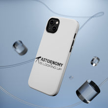 DistinctInk ToughCase for Apple iPhone, Compatible with MagSafe Charging - Astronomy is Looking Up