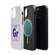 DistinctInk ToughCase for Apple iPhone, Compatible with MagSafe Charging - Entrepreneur Grind GR Element