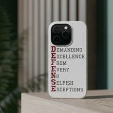 DistinctInk ToughCase for Apple iPhone, Compatible with MagSafe Charging - DEFENSE Demanding Excellence