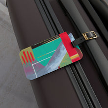 Mia Kastillo - Mid-Century Modern Design Printed on a Custom Luggage Tag