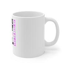 DistinctInk Glossy White Coffee / Tea Mug - Volleyball Yes I Do Play Like a Girl