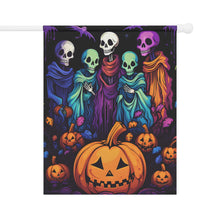 DistinctInk Garden & House Banner Flag with "Mindful Connections" Design for Halloween  LGBTQ+ Pride