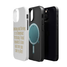 DistinctInk ToughCase for Apple iPhone, Compatible with MagSafe Charging - Drinking Driving Dangerous Guy Stole Beer