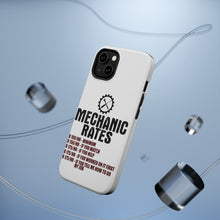 DistinctInk ToughCase for Apple iPhone, Compatible with MagSafe Charging - Mechanic Rates More If You Watch Help