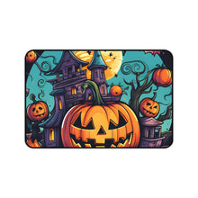 DistinctInk Desk Mat with Trick or Treat Parade Design for Halloween