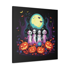 DistinctInk Canvas Wall Art with Exploring the Unknown for Halloween LGBTQ+ Pride