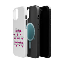 DistinctInk ToughCase for Apple iPhone, Compatible with MagSafe Charging - Born to be a Unicorn