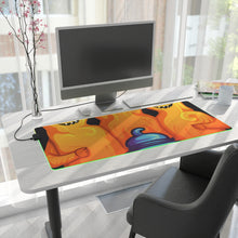 DistinctInk LED Gaming Mouse Pad with Finding Your Purpose in Life Design for Halloween  LGBTQ+ Pride