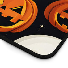 DistinctInk Desk Mat with Spooky Halloween Night Design for Halloween