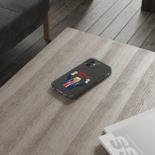 DistinctInk Clear Case for Apple iPhone or Samsung Galaxy - Trump "You Missed, Loser" Cartoon Design