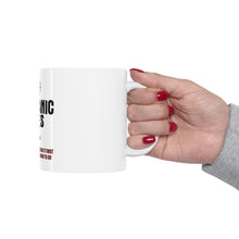 DistinctInk Glossy White Coffee / Tea Mug - Mechanic Rates More If You Watch Help