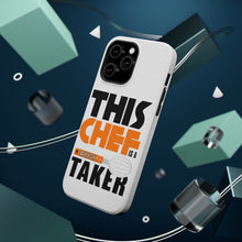 DistinctInk ToughCase for Apple iPhone, Compatible with MagSafe Charging - This Chef is a Whisk Taker