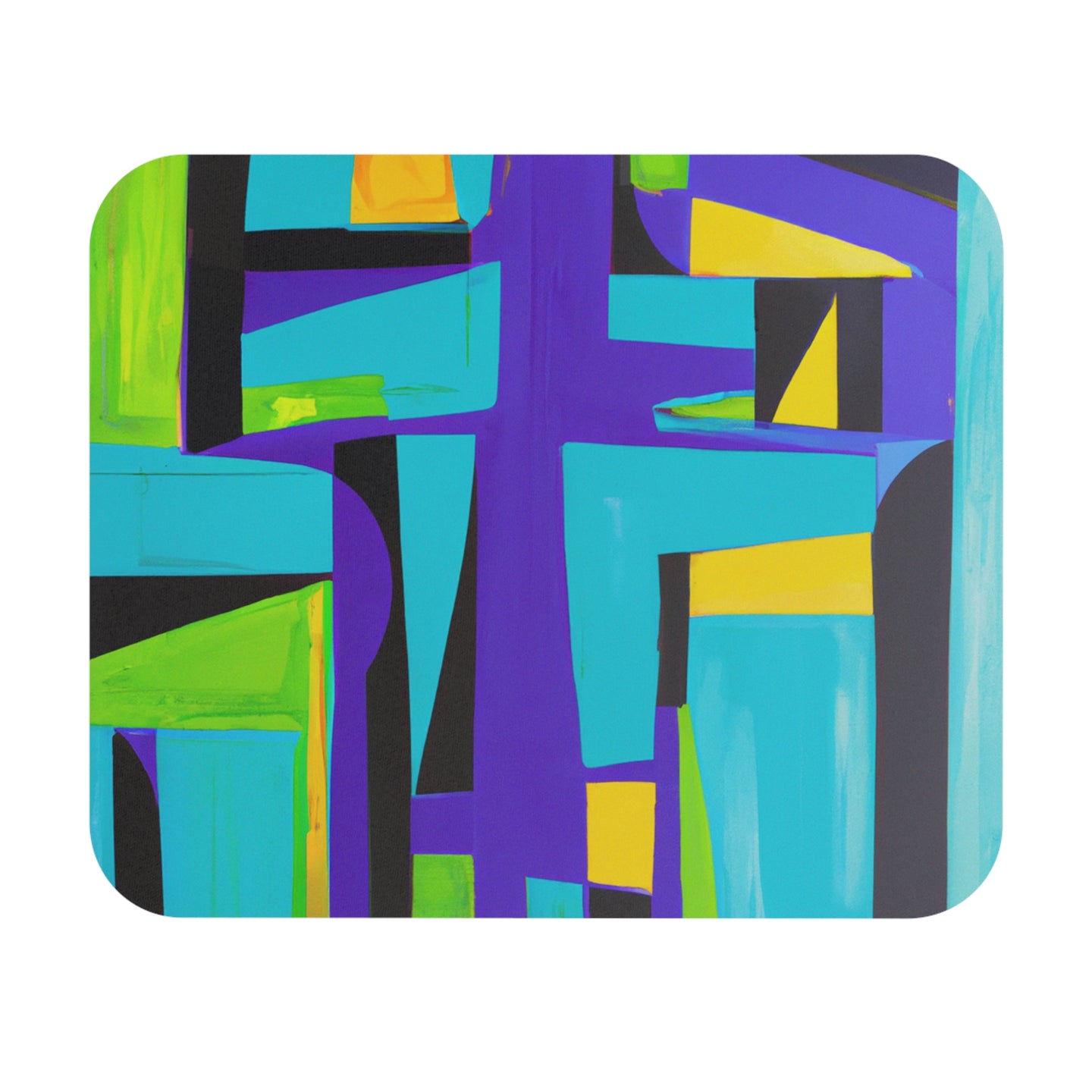 Pablo D'Azure - Mid-Century Modern Mouse Pad