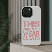 DistinctInk ToughCase for Apple iPhone, Compatible with MagSafe Charging - This Princess Wear Cleats