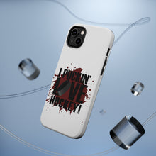 DistinctInk ToughCase for Apple iPhone, Compatible with MagSafe Charging - I Puckin' Love Hockey