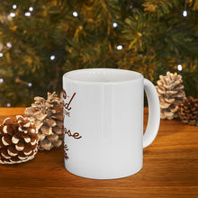 DistinctInk Glossy White Coffee / Tea Mug - Good Things Come to Those Who Bake