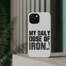 DistinctInk ToughCase for Apple iPhone, Compatible with MagSafe Charging - My Daily Dose of Iron Golf